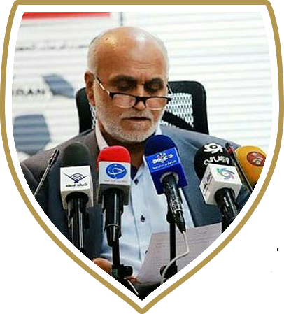 تیم اسکورت و تشریفات - حاج اقا سید محمد کاظم اولیایی مدیر عامل محترم اسبق باشگاه استقلال تهران